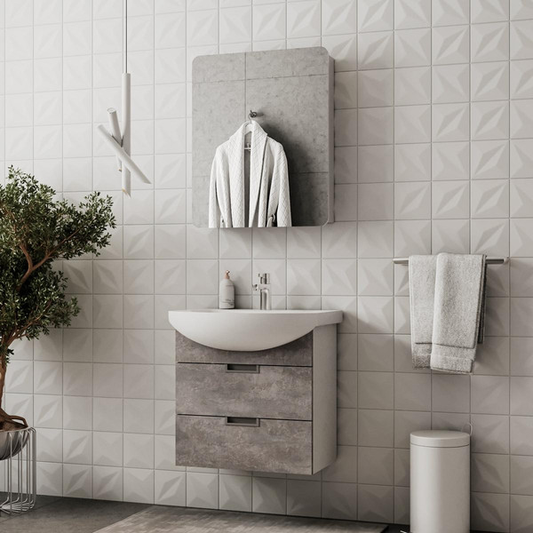 Тумба с умывальником Volna Vario Z 70.2Y Балтика + Балтика 70