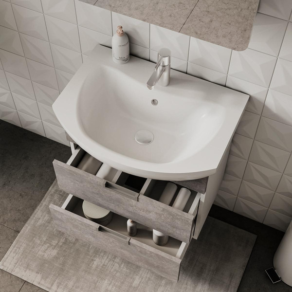 Тумба с умывальником Volna Vario Z 60.2Y Балтика + Балтика 60