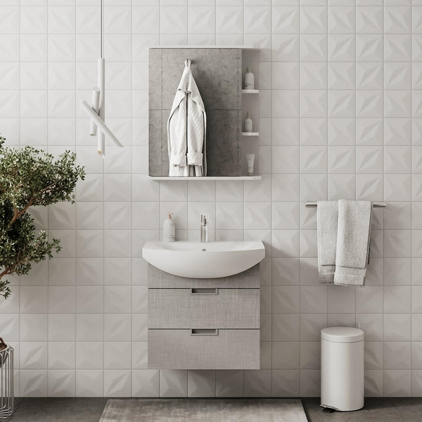 Тумба с умывальником Volna Vario Sf 70.2Y Балтика + Балтика 70