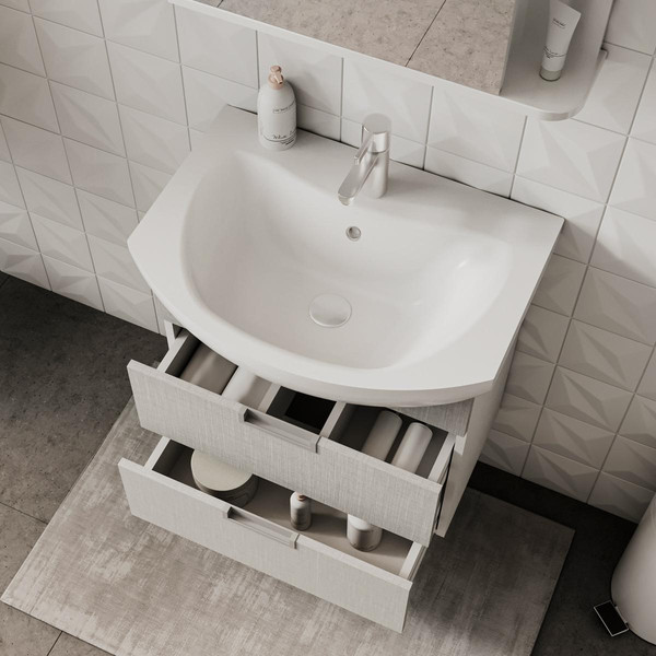 Тумба с умывальником Volna Vario Sf 70.2Y Балтика + Балтика 70