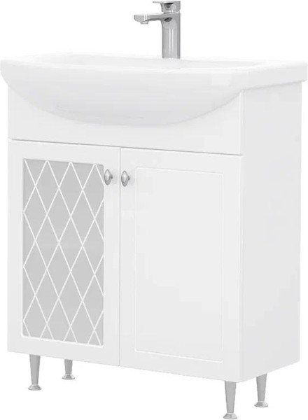 Тумба с умывальником Volna Milena 70.2D Балтика + Балтика 70