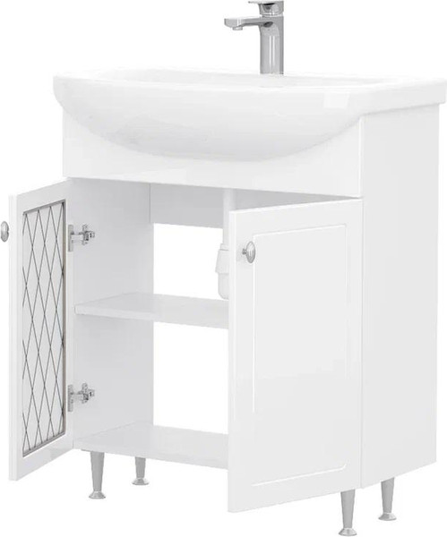 Тумба с умывальником Volna Milena 70.2D Балтика + Балтика 70