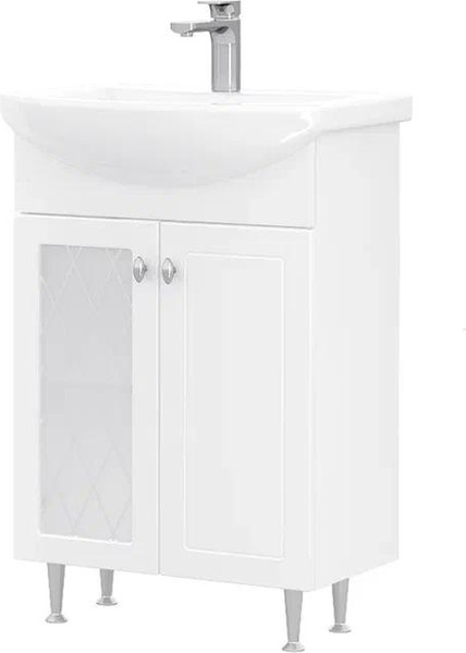 Тумба с умывальником Volna Milena 55.2D Балтика + Балтика 55