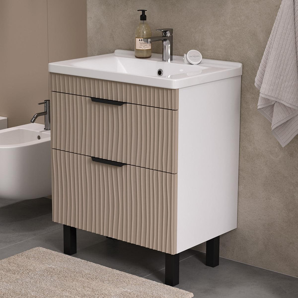 Тумба с умывальником Volna Lotty 70.2Y Миранда/Фостер/Pulsus + Миранда 70 - фото