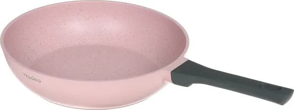 Сковорода Tesoro Florence Induction Total Pink TF1628tpi - фото
