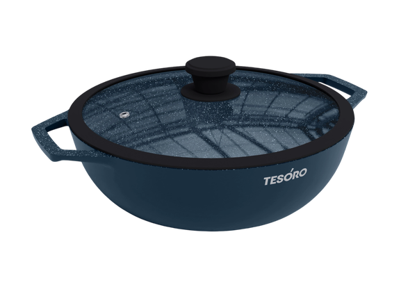 Жаровня Tesoro Florence Induction Total Blue TF6530tbi - фото