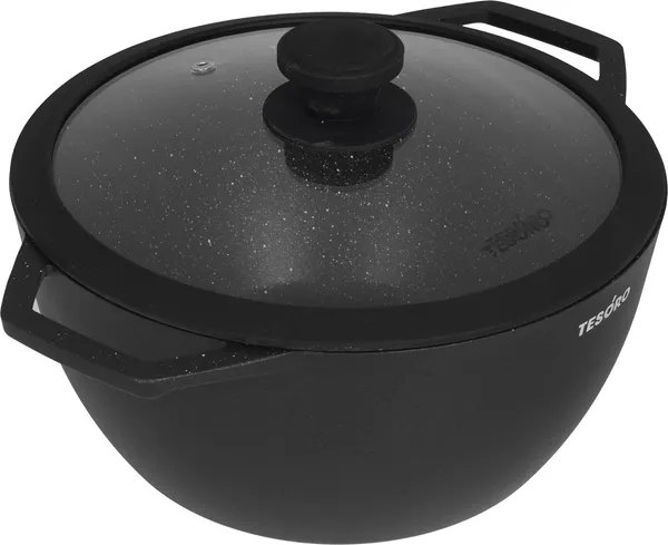 Кастрюля Tesoro Florence Induction Total Dark TF6640tdi - фото