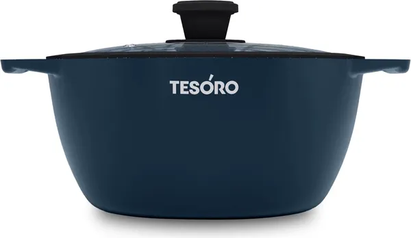 Кастрюля Tesoro Florence Induction Total Blue TF6640tbi