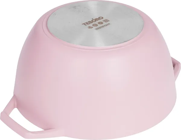 Кастрюля Tesoro Florence Induction Total Pink TF6640tpi