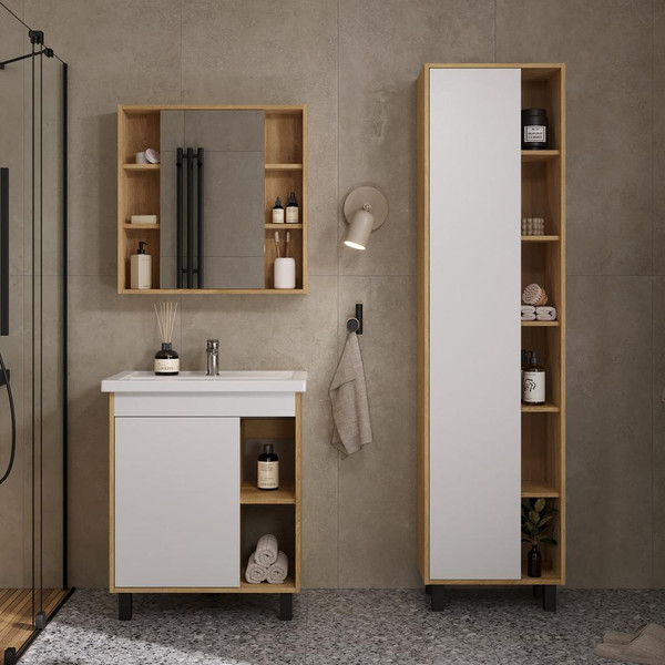 Тумба с умывальником Volna Osmond 70 + Фостер 70