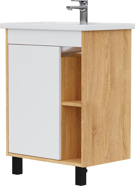 Тумба с умывальником Volna Osmond 60 + Фостер 60