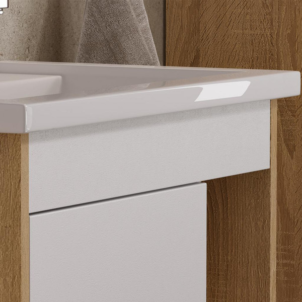 Тумба с умывальником Volna Osmond 60 + Фостер 60