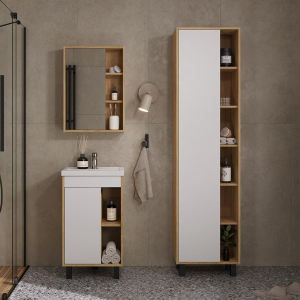 Тумба с умывальником Volna Osmond 50 + Фостер 50