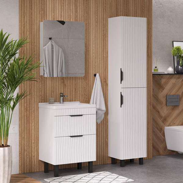 Тумба с умывальником Volna Lotty 60.2Y Миранда + Миранда 60