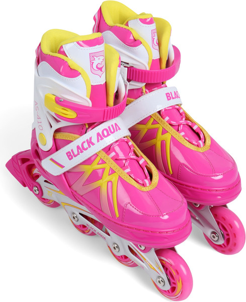 Ролики-коньки Black Aqua 10964187
