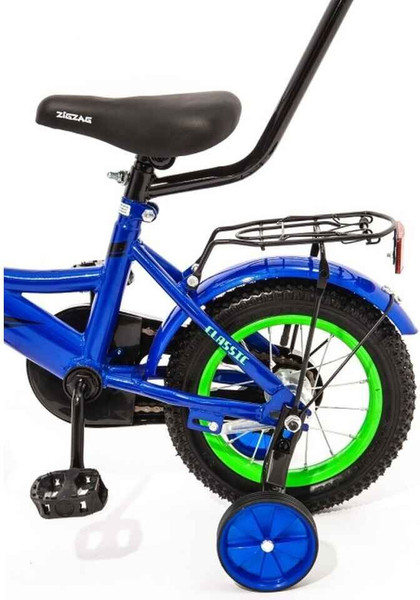 Детский велосипед с ручкой ZigZag Classic 12 / ZG-1203