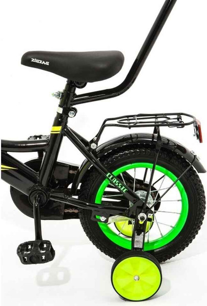 Детский велосипед с ручкой ZigZag Classic 12 / ZG-1201