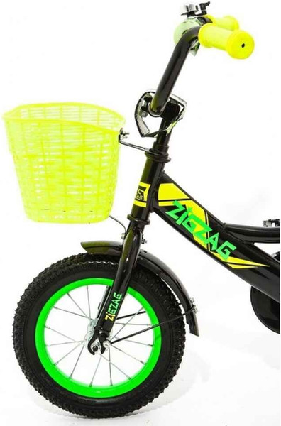 Детский велосипед с ручкой ZigZag Classic 12 / ZG-1201