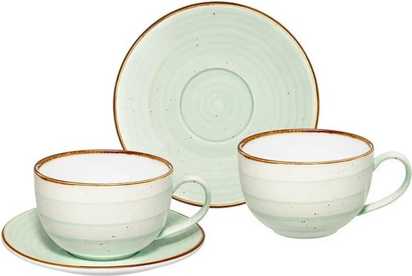 Набор для чая/кофе Elan Gallery Кантри Крафт / 520188 - фото