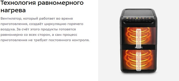 Аэрогриль Kitfort КТ-8158