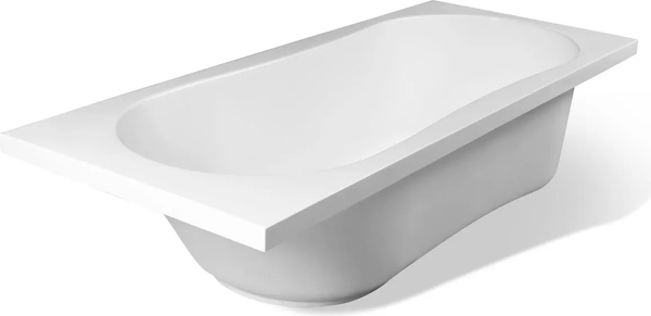 Ванна из искусственного мрамора Эстет Лаура max 170x70 / ФР-00016844