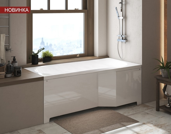 Ванна из искусственного мрамора Эстет Верона 160x80 / ФР-00016731