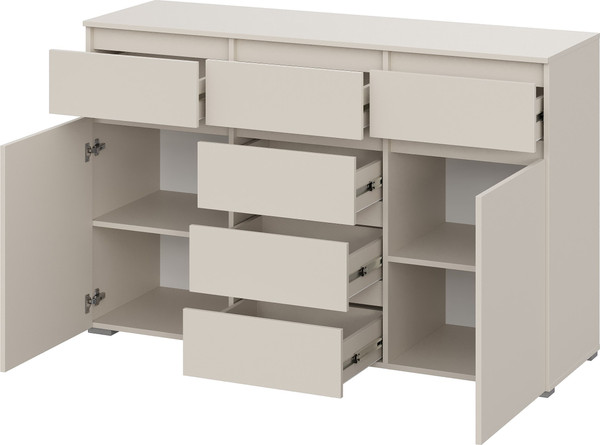 Тумба Тащи в дом Люмо КМ 05 6 ящиков (кашемир)