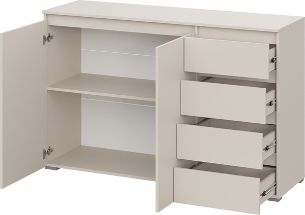 Тумба Тащи в дом Люмо КМ 06 4 фасада справа (кашемир)