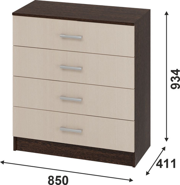 Комод Тащи в дом Гармония КМ601