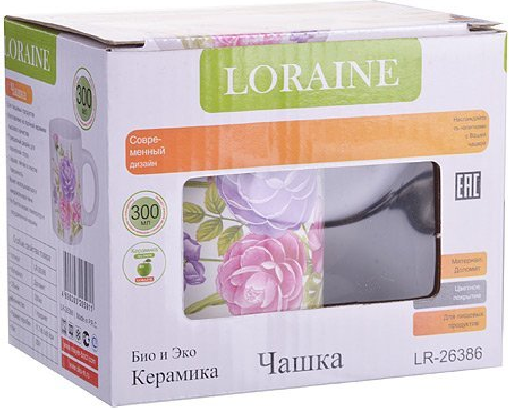 Кружка Loraine Камелия / 26386
