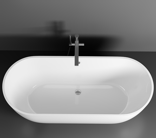 Ванна из искусственного мрамора Эстет Майами 150x75 / ФР-00016604