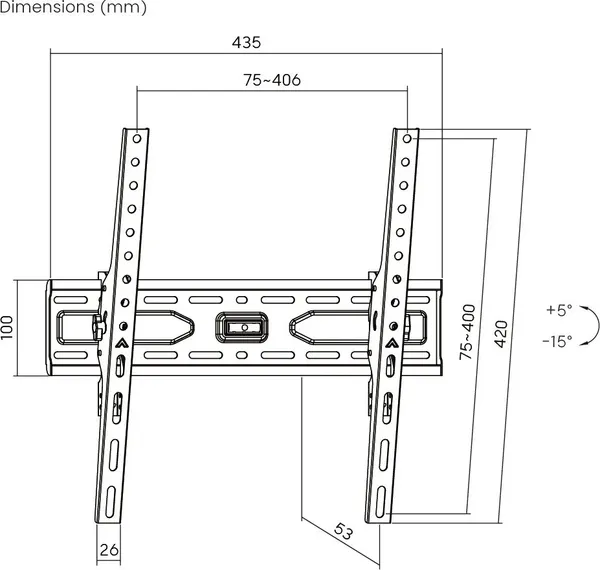 Кронштейн для телевизора Roome KL36-44T-R
