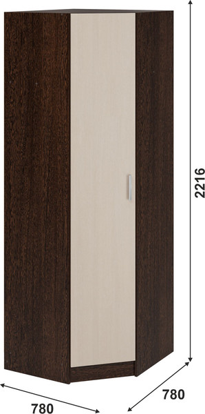 Шкаф Тащи в дом Гармония угловой ШУ 601М