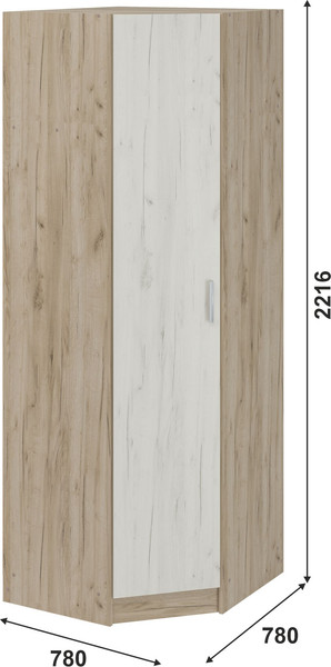 Шкаф Тащи в дом Гармония угловой ШУ 601М