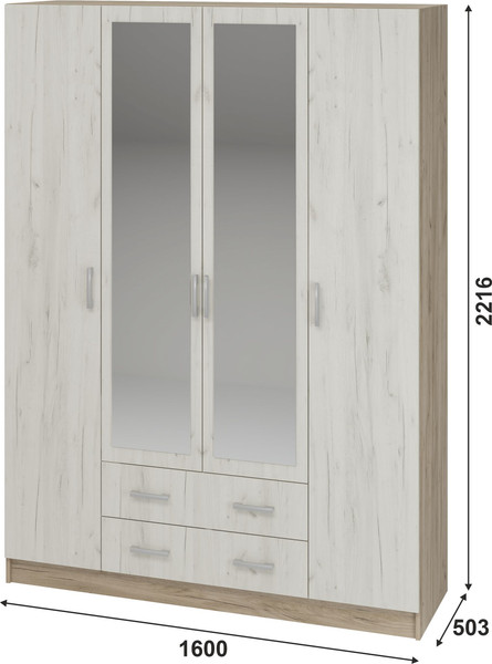 Шкаф Тащи в дом Квадро