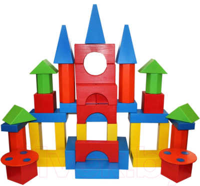 Конструктор Краснокамская игрушка Поликарпова / НСК-02 - фото