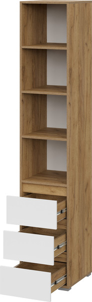 Стеллаж Тащи в дом Люмо открытый с ящиками ПН 02