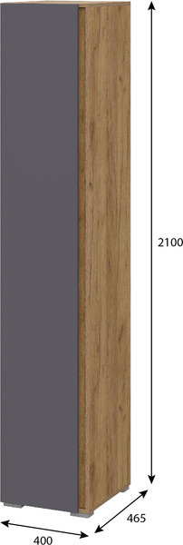 Шкаф-пенал Тащи в дом Люмо закрытый ПН 01