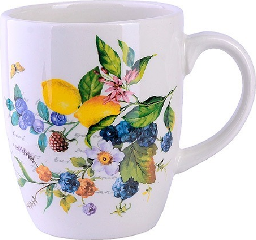 Кружка Loraine Лесные ягоды с лимонами / 60138