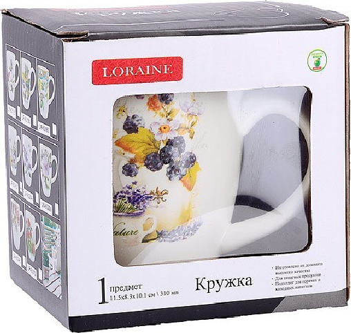 Кружка Loraine Утренняя свежесть / 60182