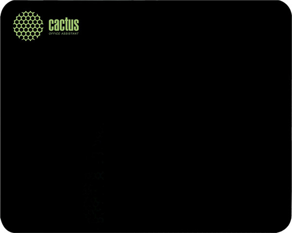 Коврик для мыши Cactus Black CS-MPC-P01XS