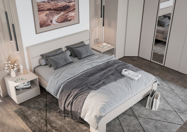 Полуторная кровать Тащи в дом Люмо КР 02 1470х928х2114