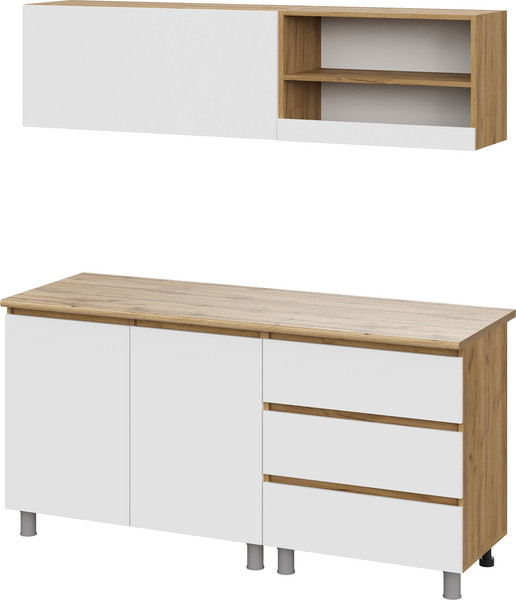 Кухонный гарнитур Тащи в дом Люмо со столешницей 1700х1900х600 - фото