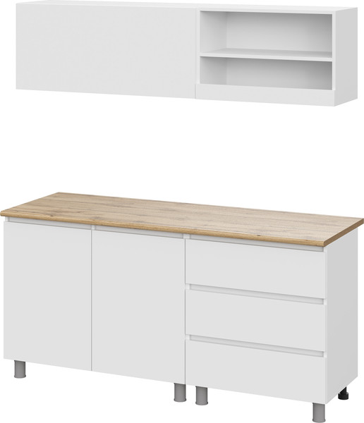 Кухонный гарнитур Тащи в дом Люмо со столешницей 1700х1900х600 - фото