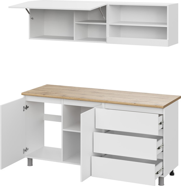 Кухонный гарнитур Тащи в дом Люмо со столешницей 1700х1900х600