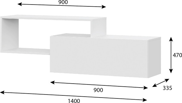 Полка Тащи в дом Люмо ПЛ 01
