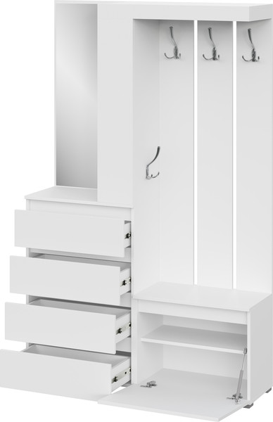 Секция в прихожую Тащи в дом Люмо 1260х1980х353