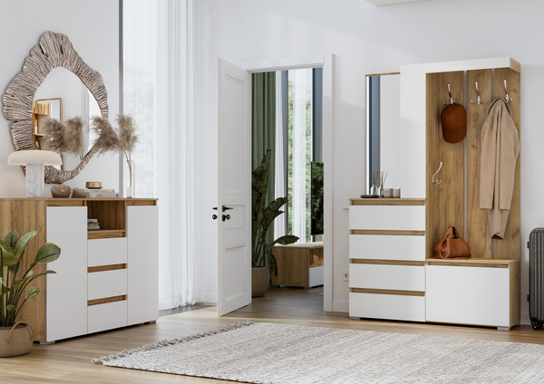 Секция в прихожую Тащи в дом Люмо 1260х1980х353