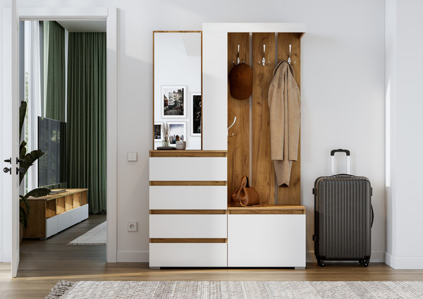 Секция в прихожую Тащи в дом Люмо 1260х1980х353