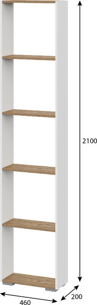 Стеллаж Тащи в дом Люмо открытый СТЛ 01
